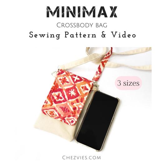 MiniMax Crossbody Bag Sewing Pattern (With Video)