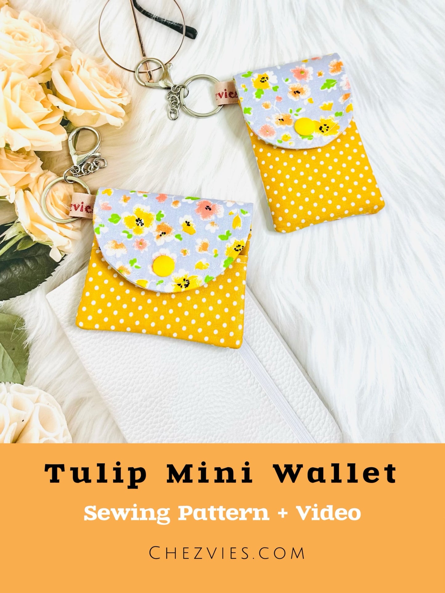 Tulip Mini Wallet Pdf Pattern