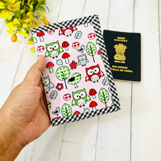 Owl Small Passport Wallet